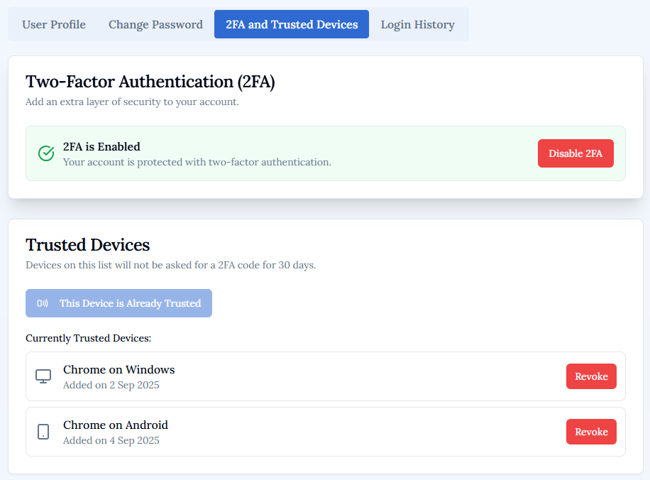 Advanced Security