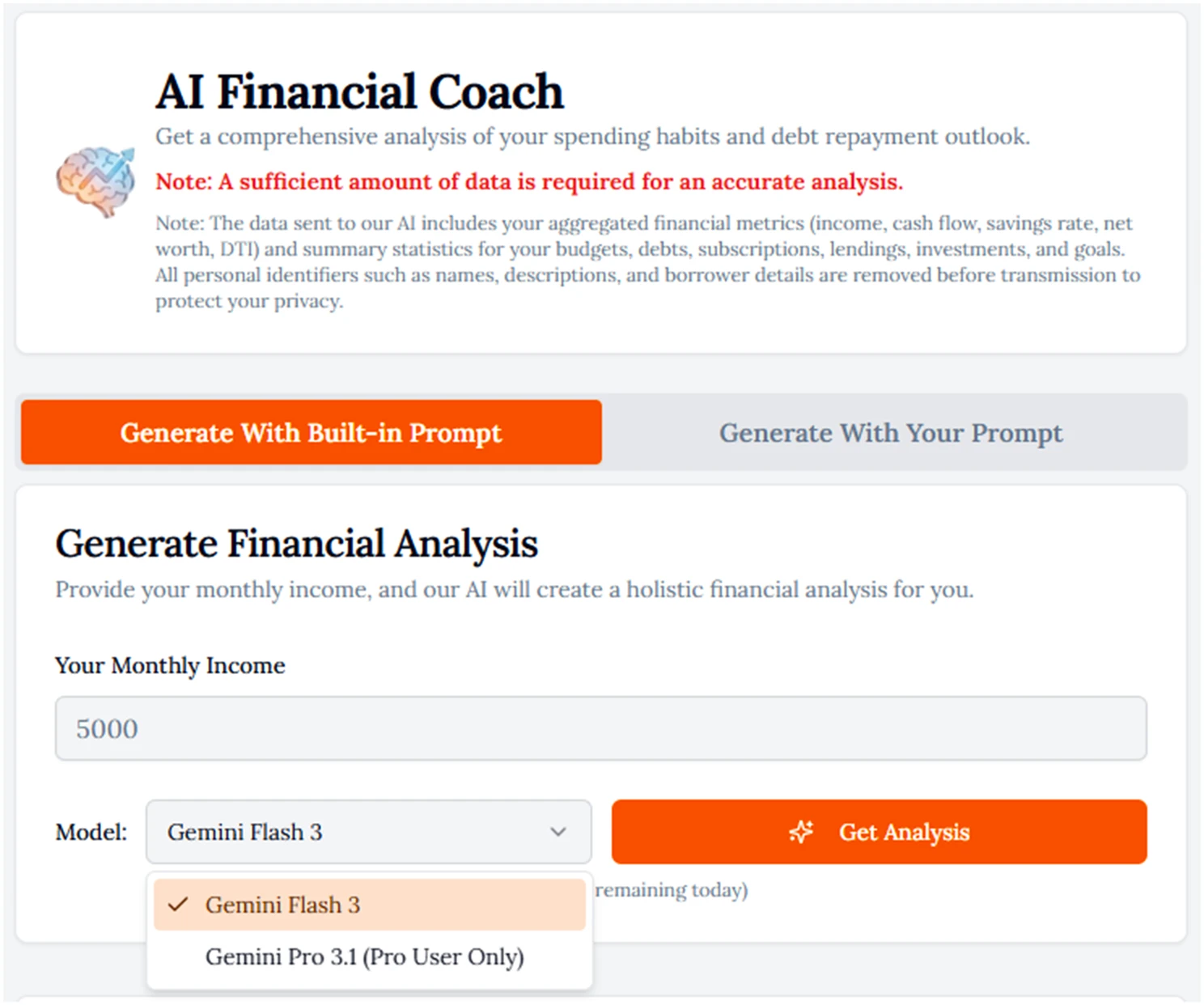 AI-Powered Financial Insights