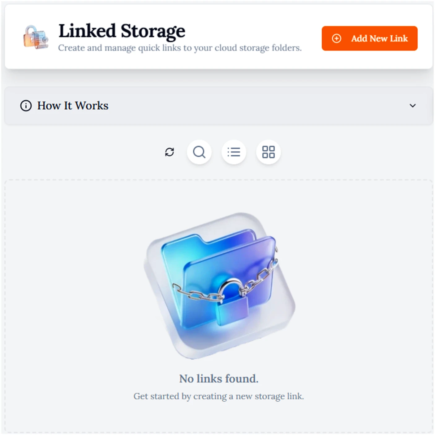 Linked Cloud Storage